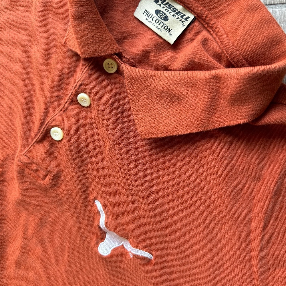 University of Texas Polo Shirt - Size 2X  - 100% Cotton